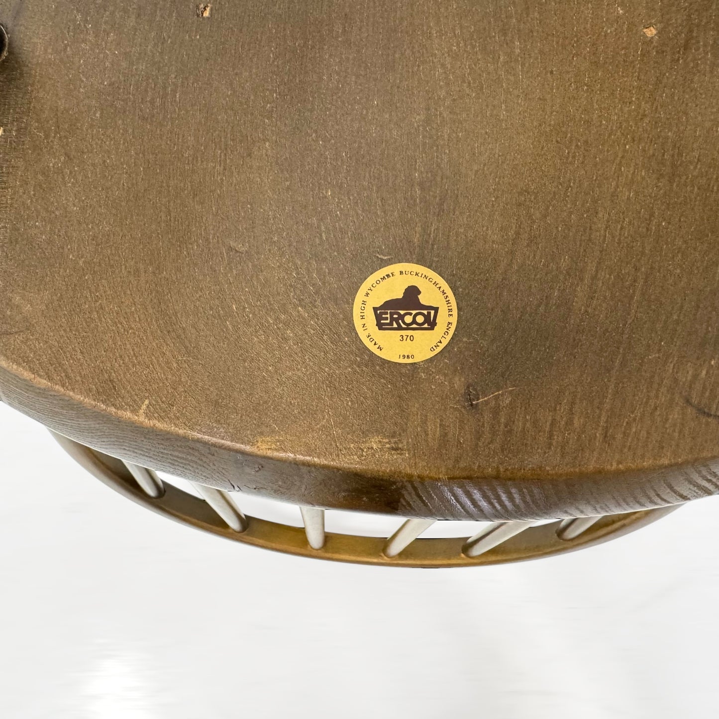 ERCOL ラウンドバックチェア