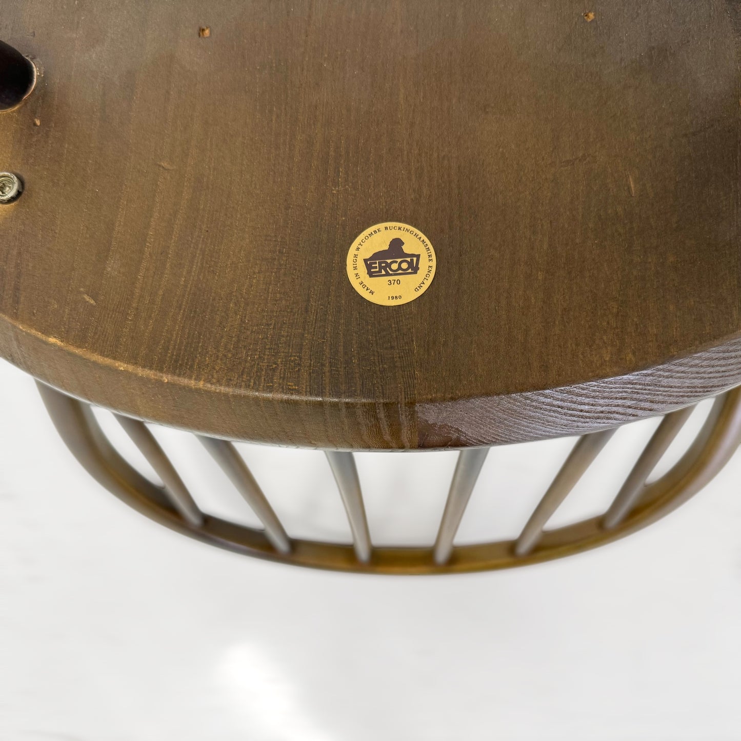 ERCOL ラウンドバックチェア