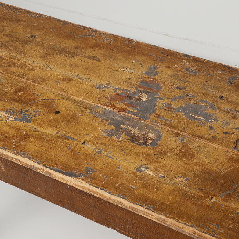 天面：塗装が剥げておりますがヴィンテージならではの風合いとしてお楽しみください