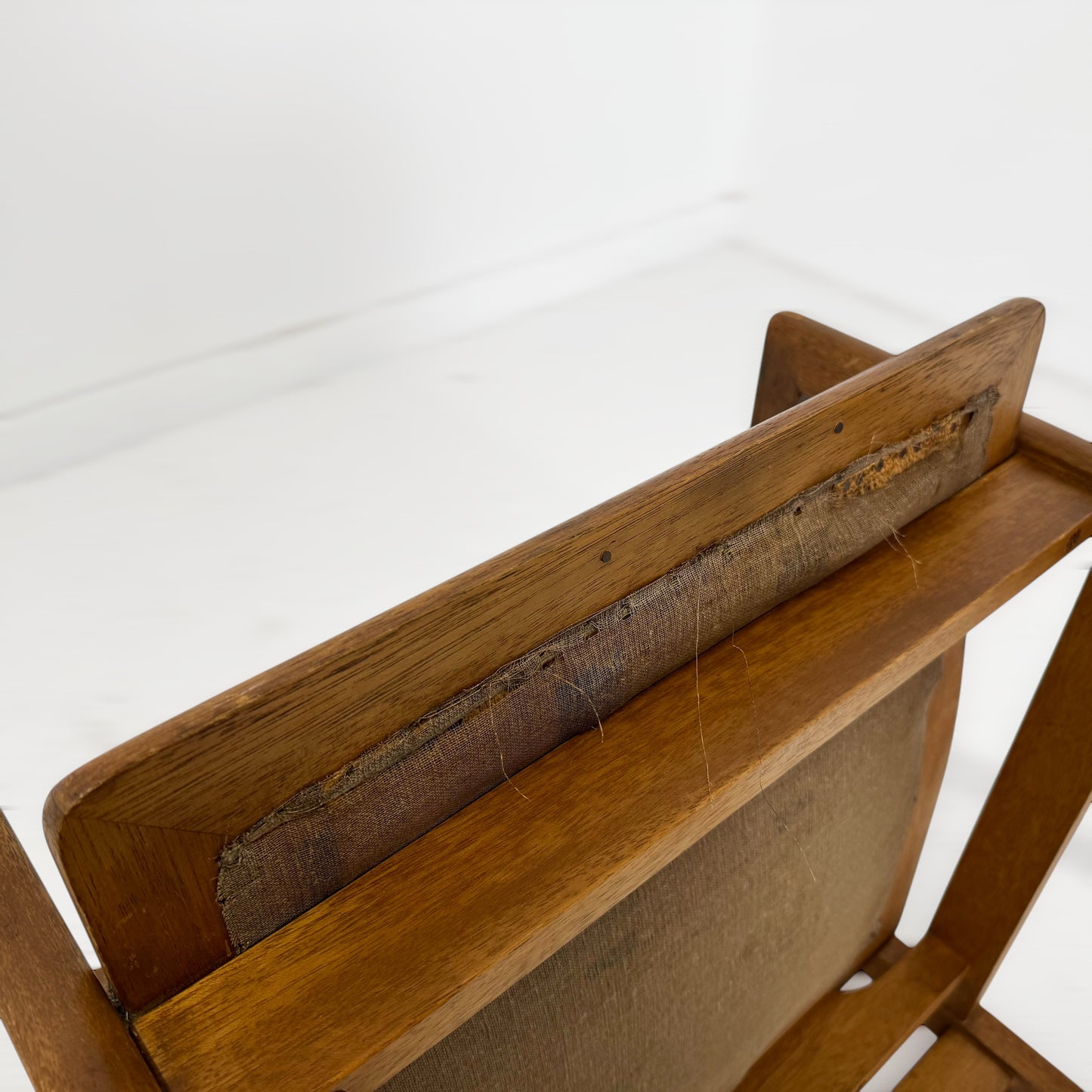 アームチェア ホワイトレザー