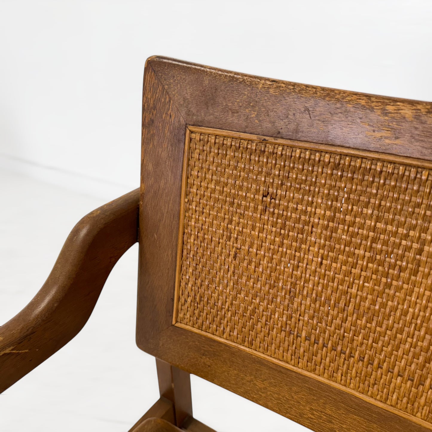 アームチェア ホワイトレザー