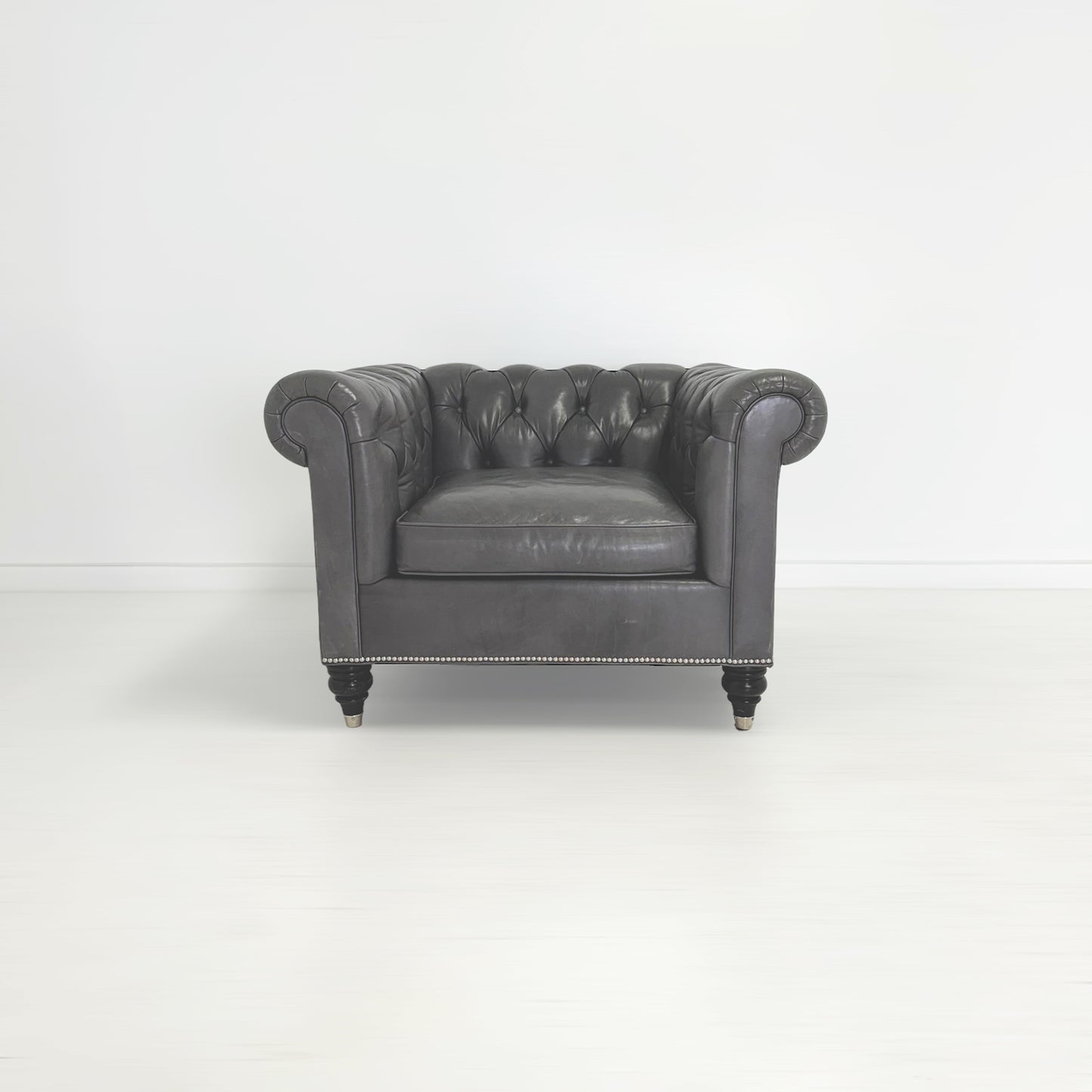 1シーターレザーソファ