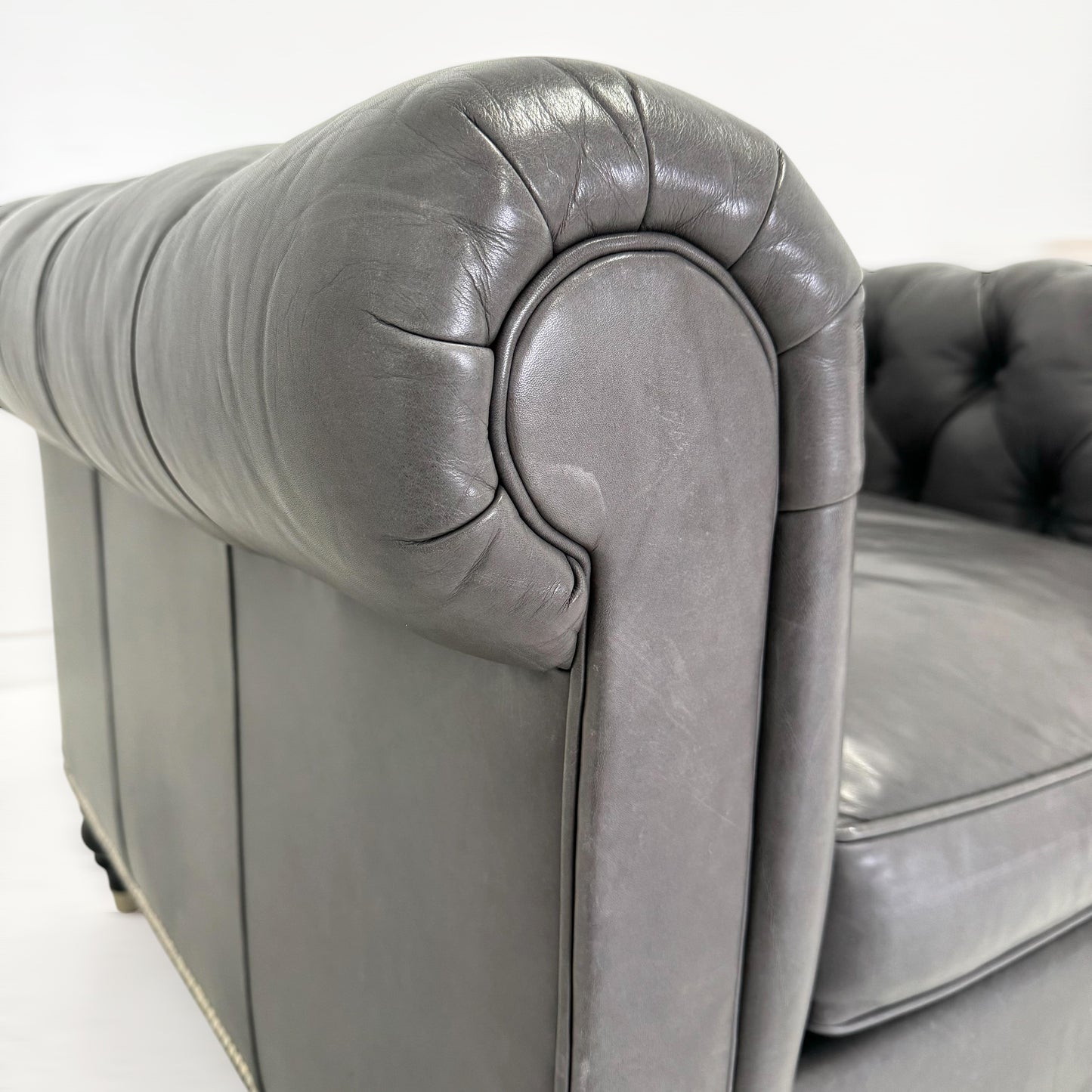 1シーターレザーソファ