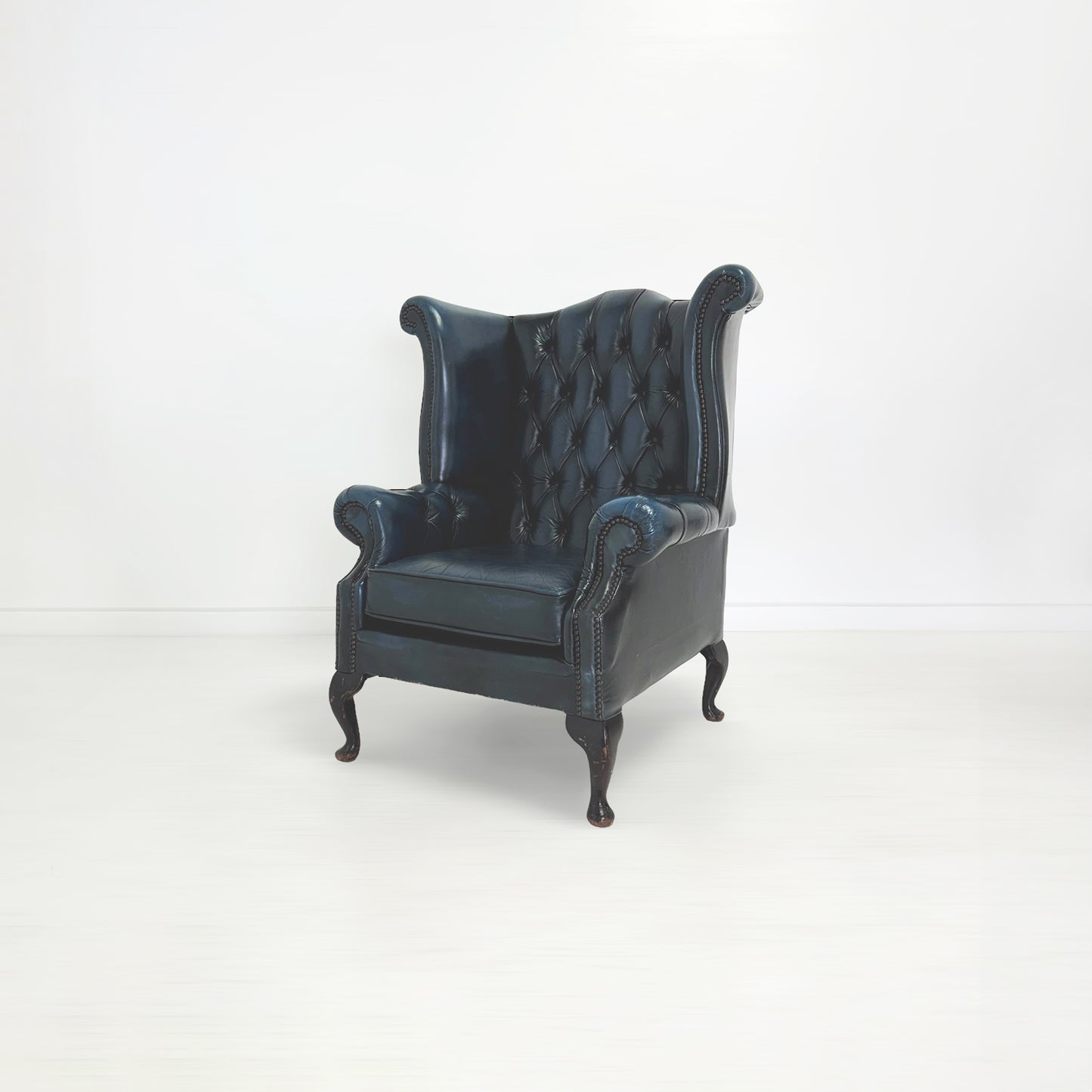 チェスターフィールド ウィングバック 1シーターソファ