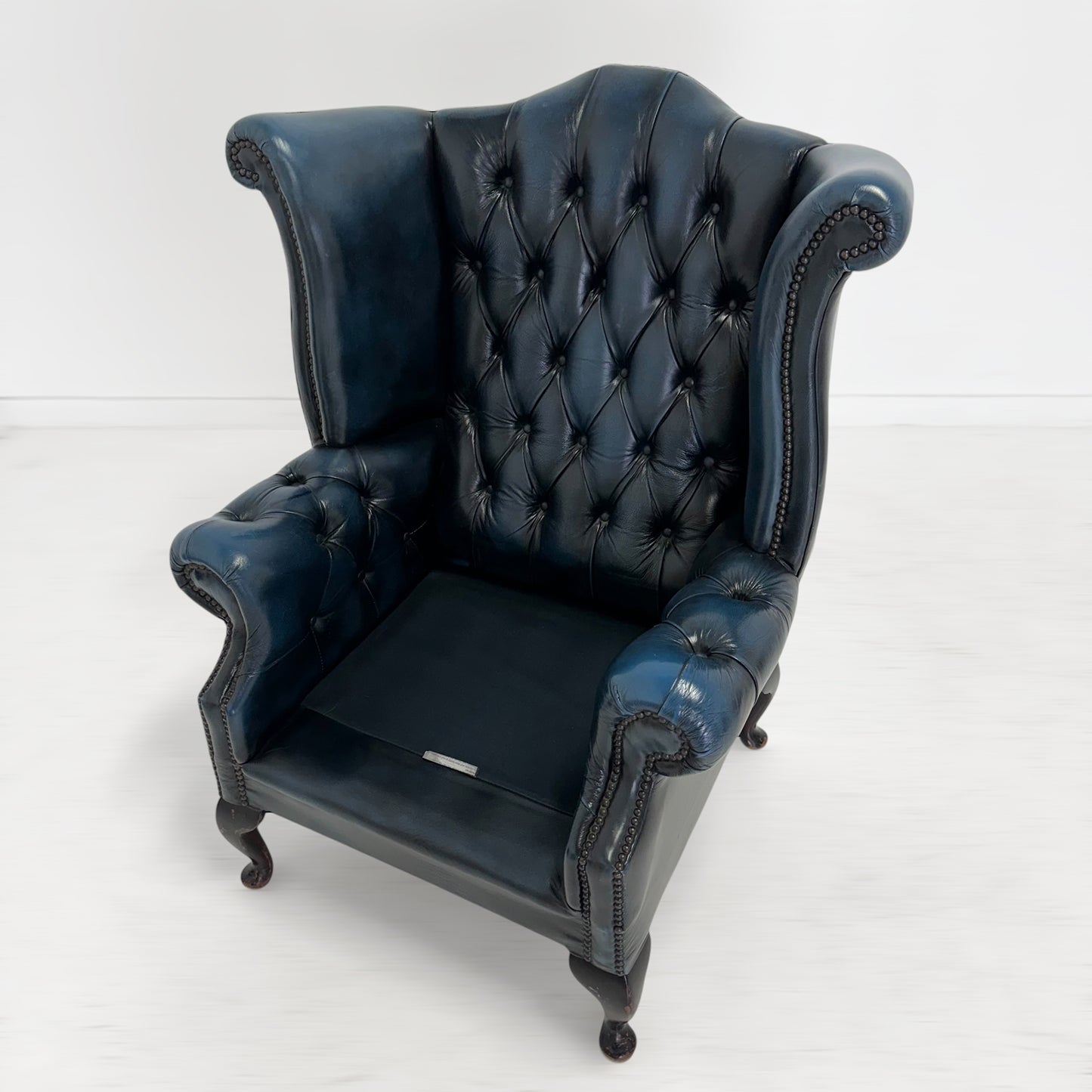 チェスターフィールド ウィングバック 1シーターソファ