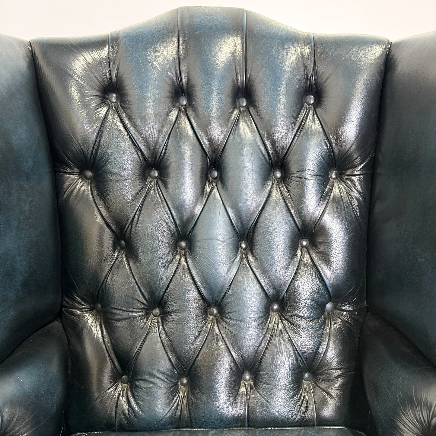 チェスターフィールド ウィングバック 1シーターソファ