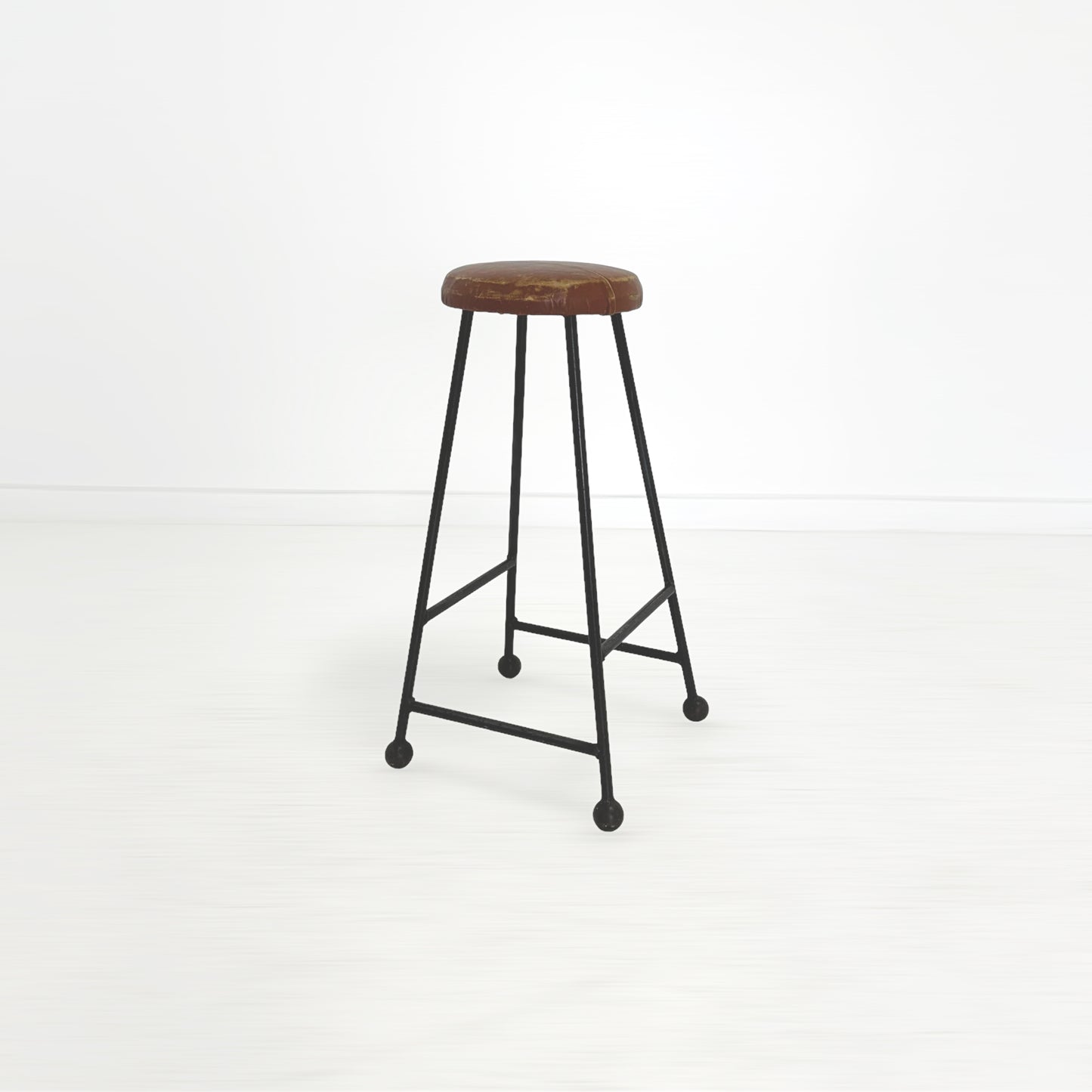 レザーハイスツール