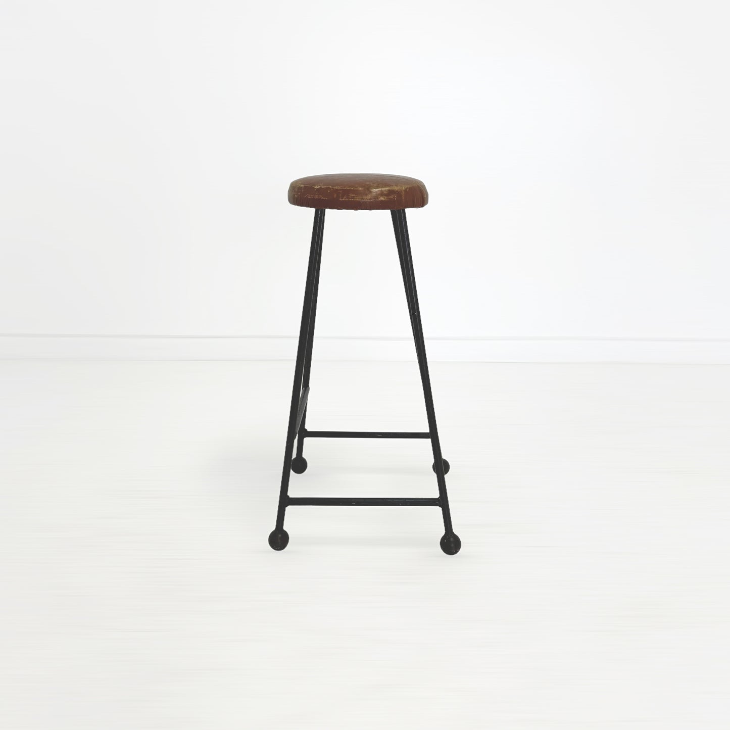 レザーハイスツール