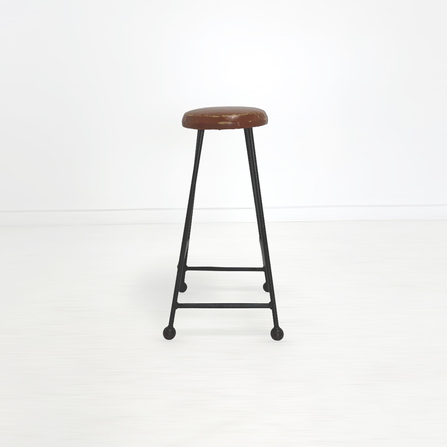 レザーハイスツール