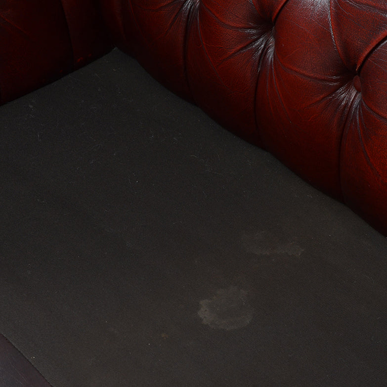 チェスターフィールド エセックス 3シーターレザーソファ