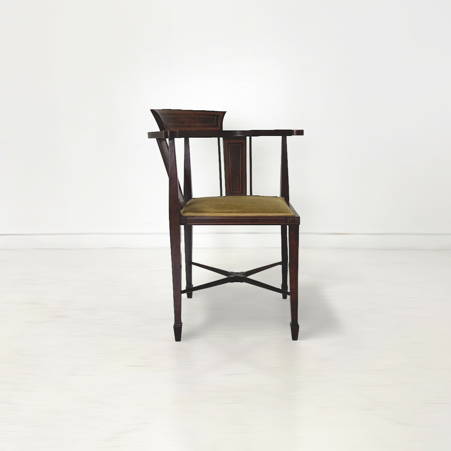 コーナーアームチェア