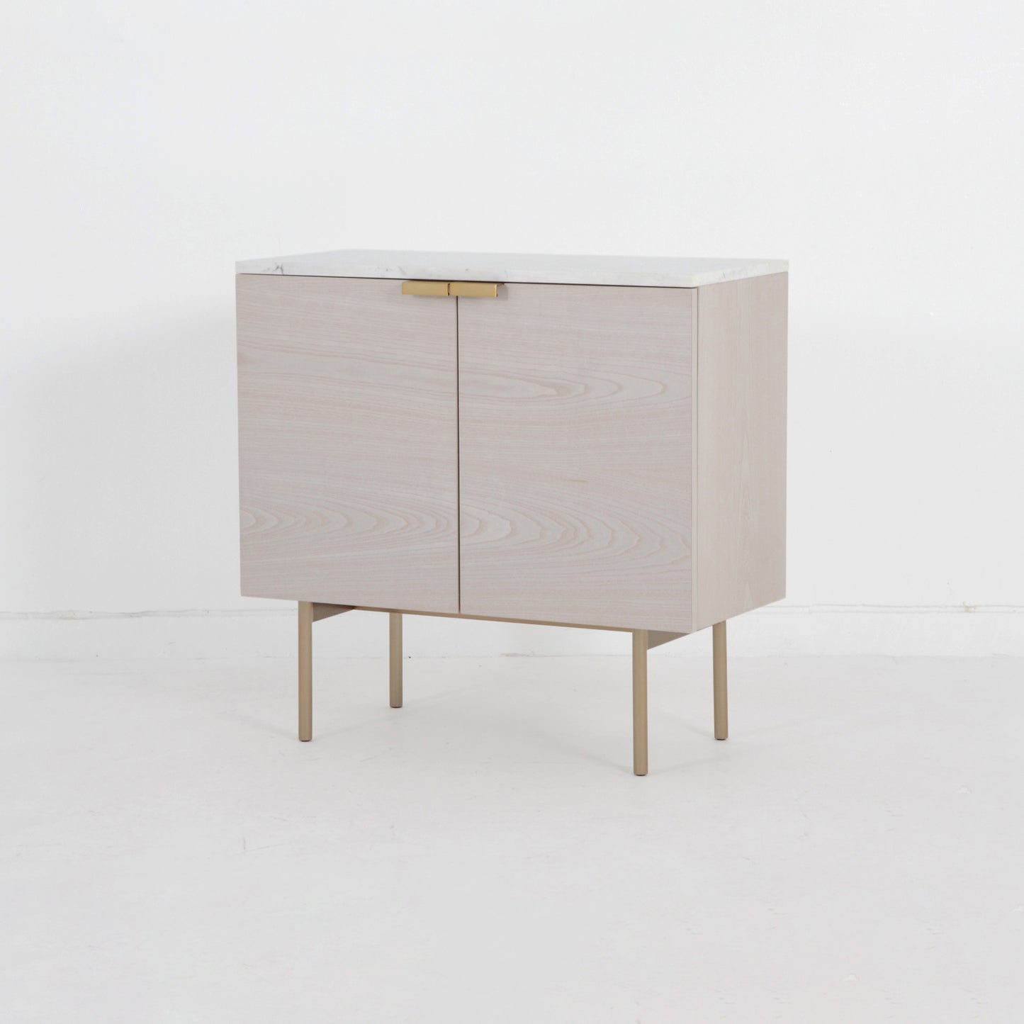 ホワイトチェスト マーブルトップ