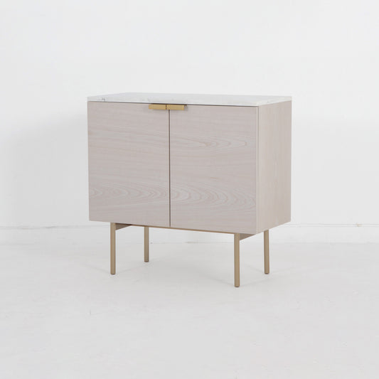 ホワイトチェスト マーブルトップ