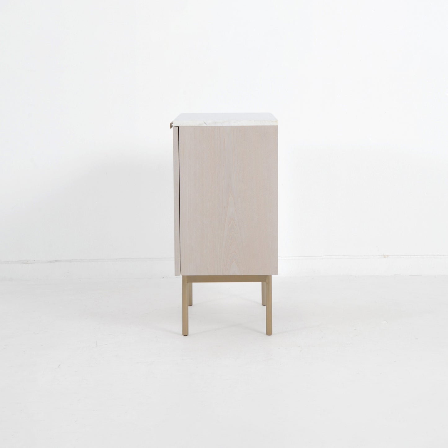 ホワイトチェスト マーブルトップ