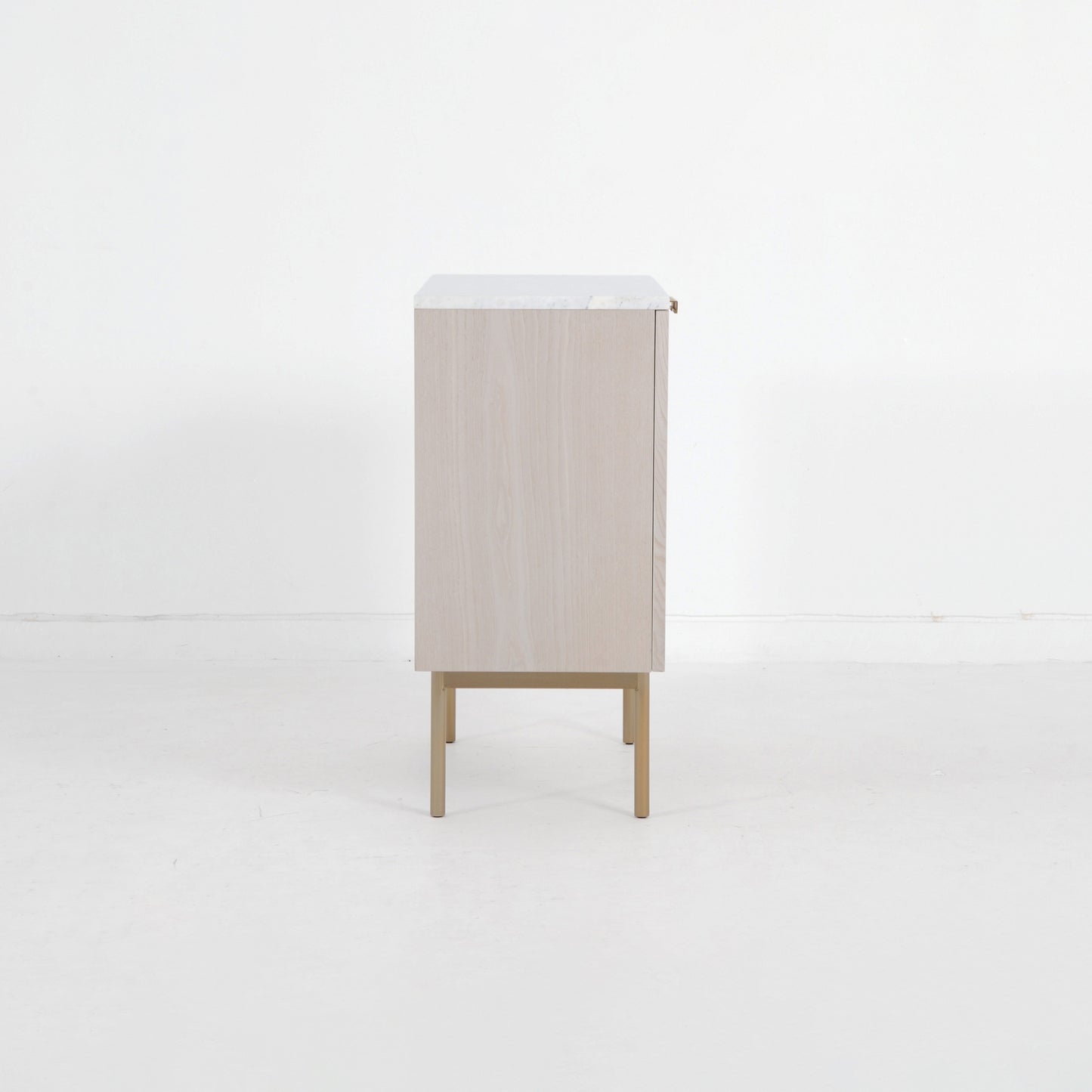 ホワイトチェスト マーブルトップ